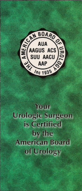 Brochure Cover American Board of Urology